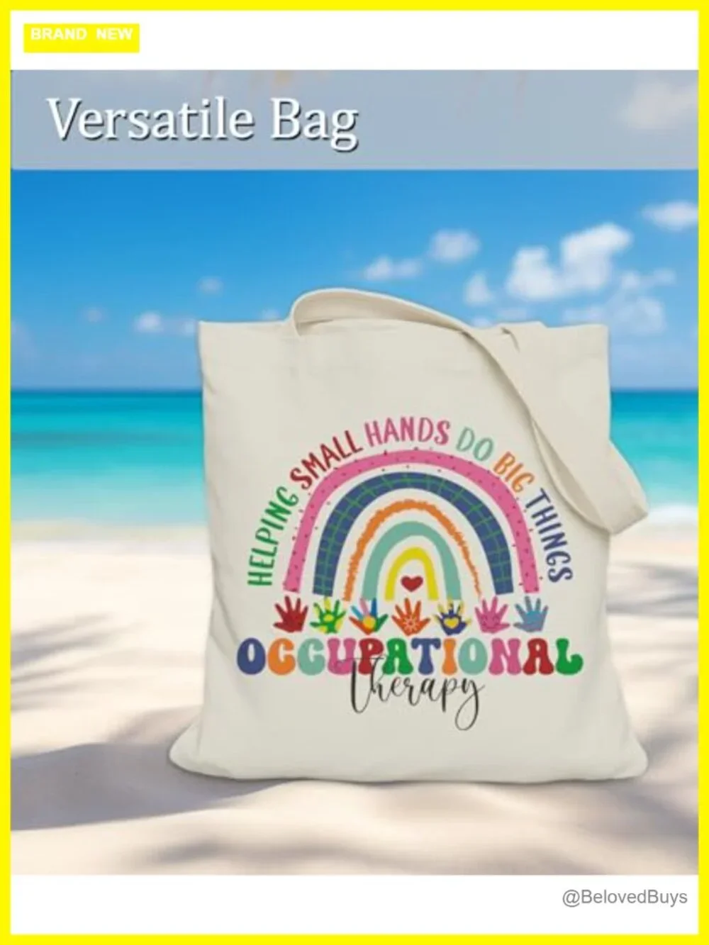 Canvas Tote Bag with Inner Pocket, Medium Size, Tote for Women